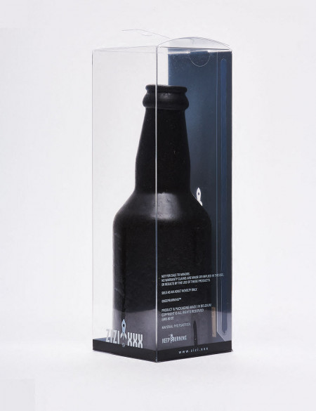 Black bottle-shaped Anal Plug B-Bitch From Zizi XXX packaging