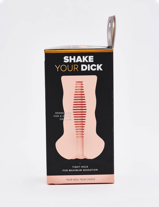 Realistic Masturbator Shake Fuck hole packaging