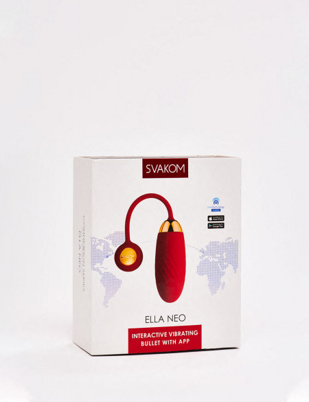 Bullet Vibrator Interactive Ella Neo from Svakom packging