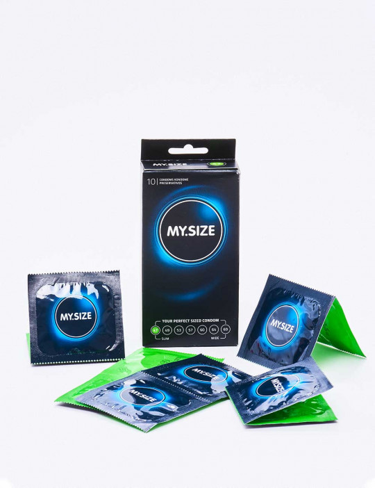 Box of 10 Condoms Ultra Thin My Size 47mm