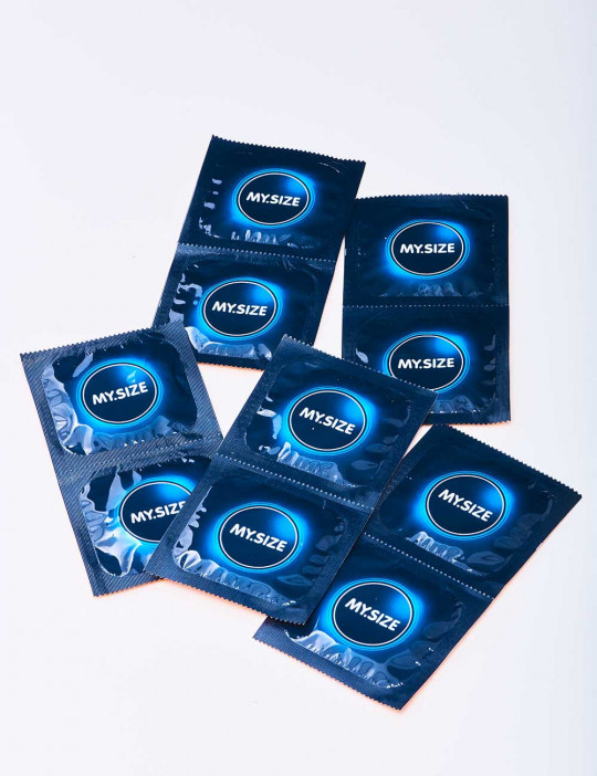 10 Condoms Ultra Thin My Size 60mm