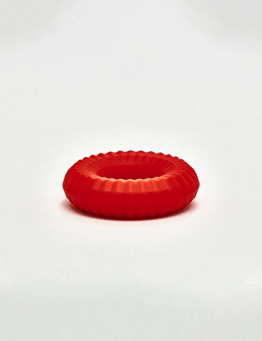 Silicone Cock Ring Nitro Red