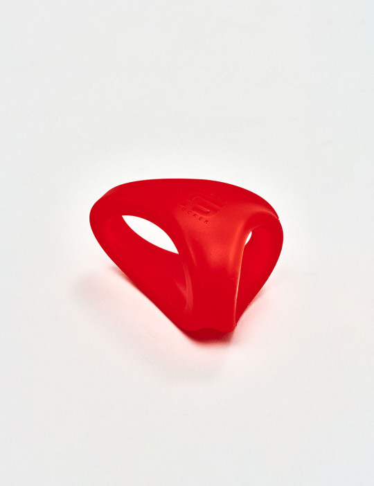 Freeballer Red Silicone Cock Ring  from Sport Fucker