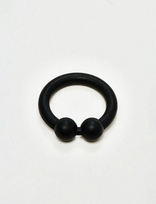 Bullring Black Silicone Cock Ring from Sport Fucker