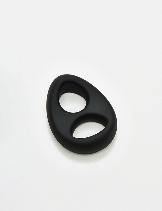 Stabilizer Black Silicone Cock Ring from Sport Fucker