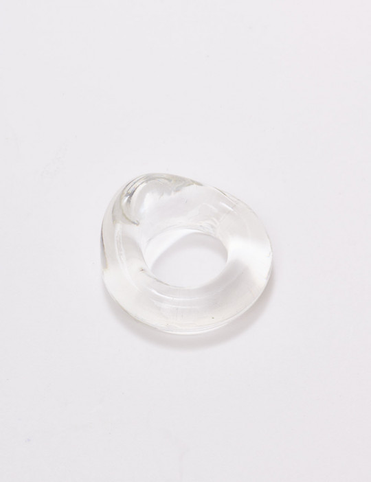 The Wedge Transparent TPR Cock Rings