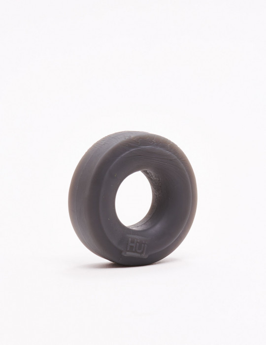 Grey Silicone Cock Ring Huj C from Hunkyjunk