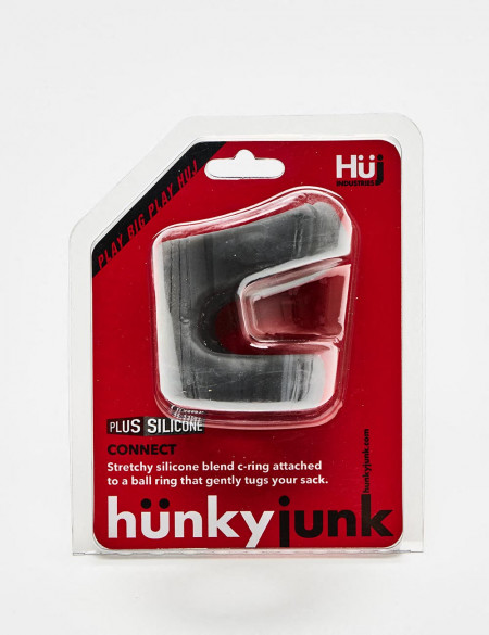Connect Grey Silicone Cock Ring from Hunkyjunk packaging