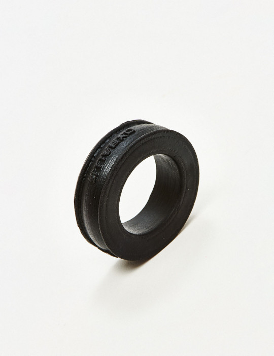 Black Silicone Cock Ring Pig Ring