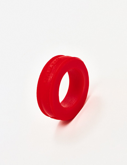 Red Silicone Cock Ring Pig Ring