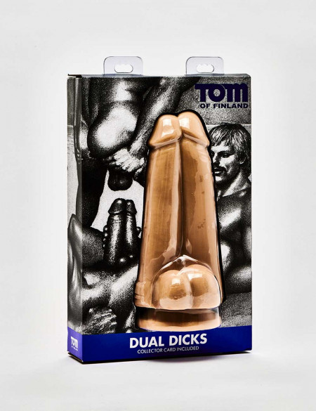 Double dildo from Tom Of Finland packaging