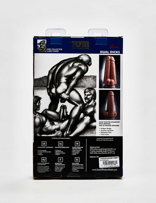 Dual Dicks from Tom Of Finland packaging