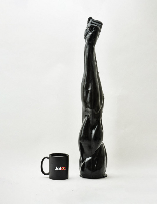 Huge Black Dildo DEEP'R Mega Power Fist