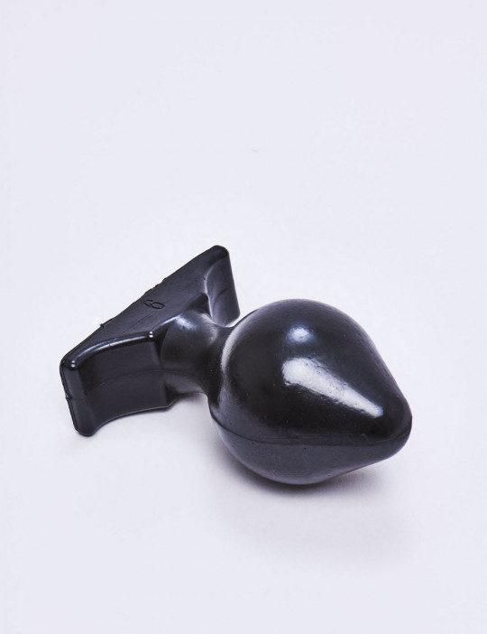 16,5cm Black Butt Plug from All Black