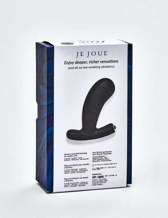 Vibrating Butt Plug Nuo from Je Joue packaging