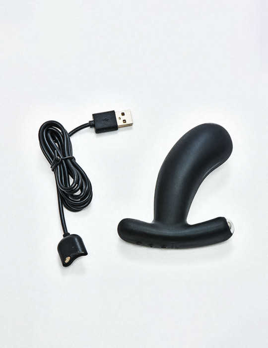 Black Vibrating Butt Plug Nuo