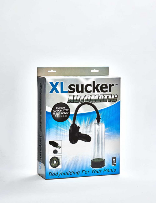 XLsucker Automatic Penis Pump front packaging