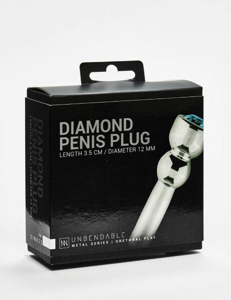 Blue diamond Penis plug front packaging