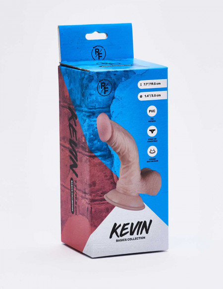 Realistic XL dildo Kevin front packaging