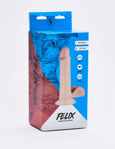 Realistic XL dildo Felix front packaging