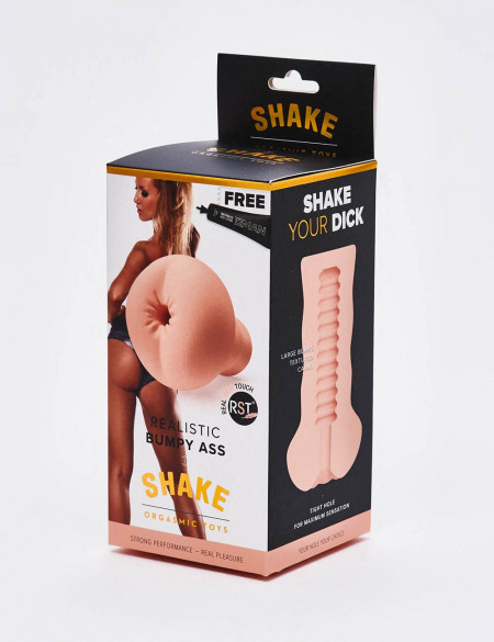 Realistic Masturbator Shake Bumpy Ass front packaging