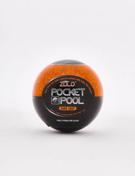 Zolo Masturbator Pocket Pool Sure Shot packaging