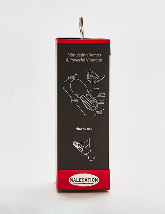 Vibrating Masturbator Cup Hunter from Malesation packaging