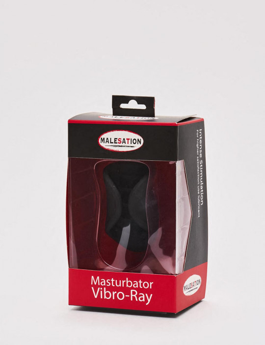 Vibrating Masturbator Vibro Ray from Malesation front packaging