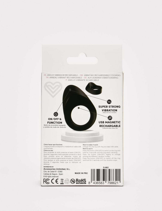 Vibrating Cock Ring from Latetobed packaging