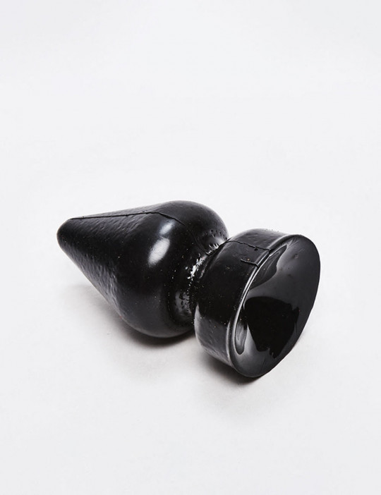 Black anal plug Vendôme 16 cm detail