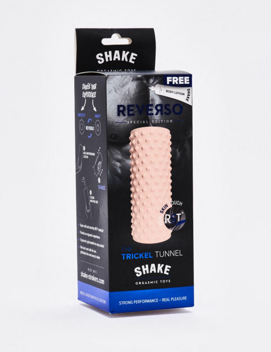 Masturbator Trickel Tunnel Shake Natural packaging