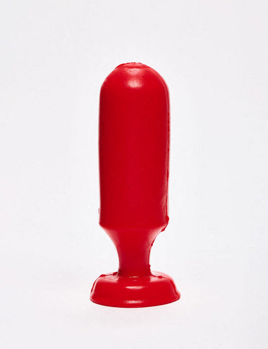 Red Anal Plug Maxima 13cm