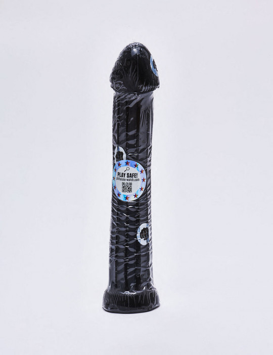 XL Dildo from All Black in 31cm packaging