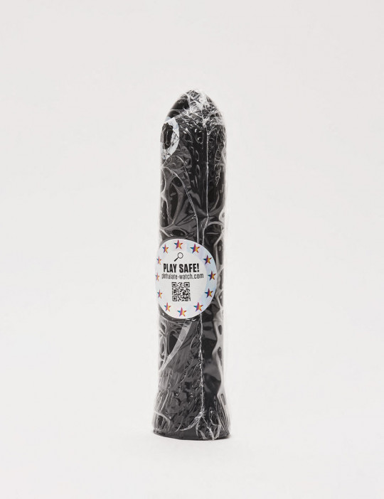 Suction Cup Dildo from All Black in 22cm packaging