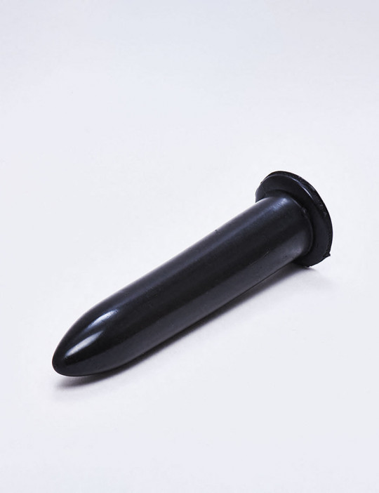 Suction Cup Dildo from All Black in 19cm detail