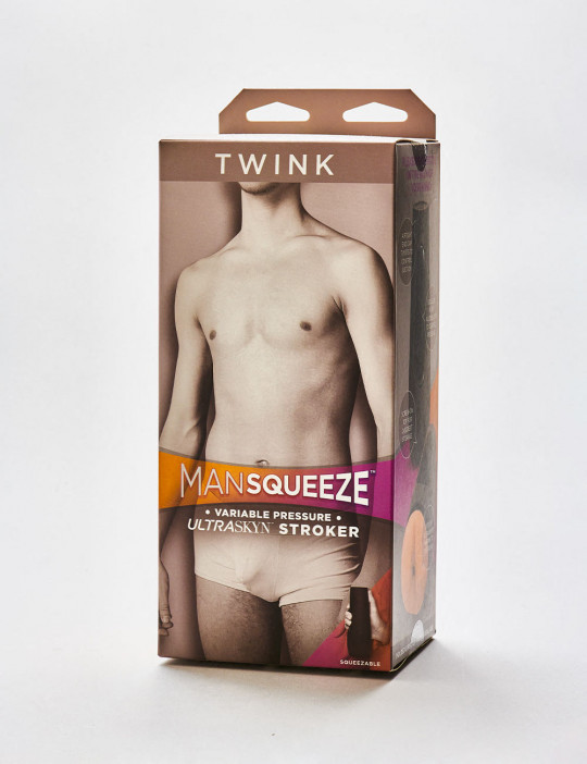 Masturbator Doc Johnson Man Squeeze Twink packaging