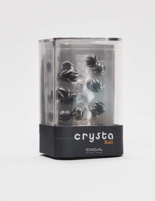Tenga Masturbator Crysta stroker Ball packaging