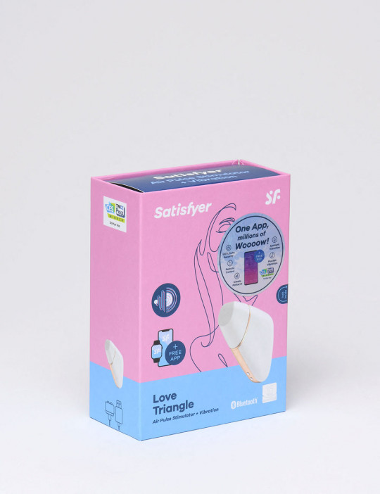 Love Triangle vibrator from Satisfyer packaging