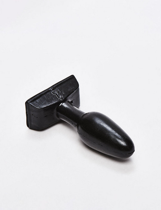 Black anal plug 9.5cm Torena