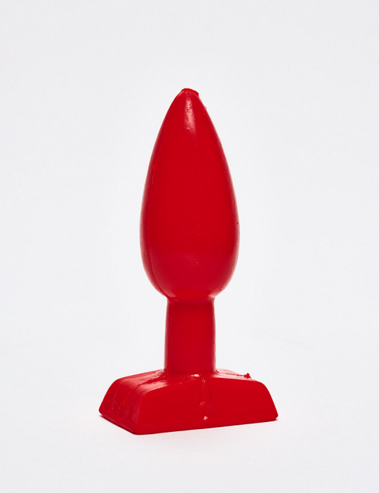 Red anal plug 11cm Raise Zizi XXX