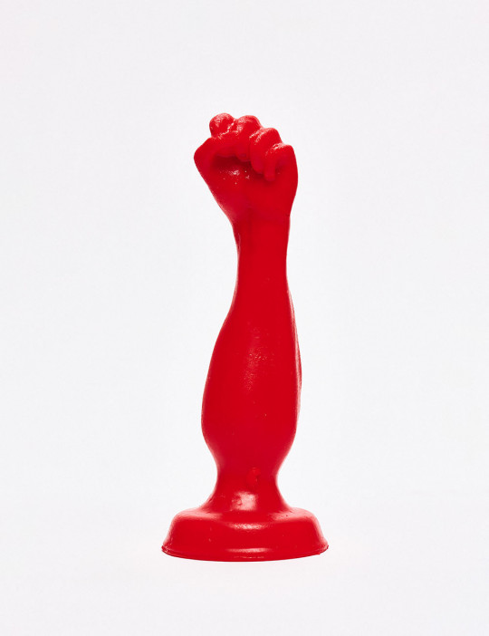 Red anal plug 18.5cm One Fist Zizi XXX