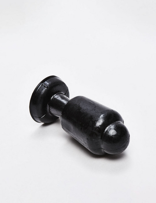 Black anal plug 14cm Magnus