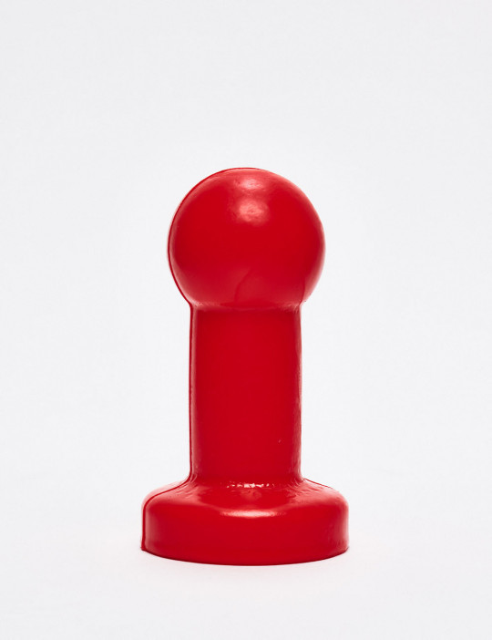 Red anal plug 12cm Hitch 5 Zizi XXX