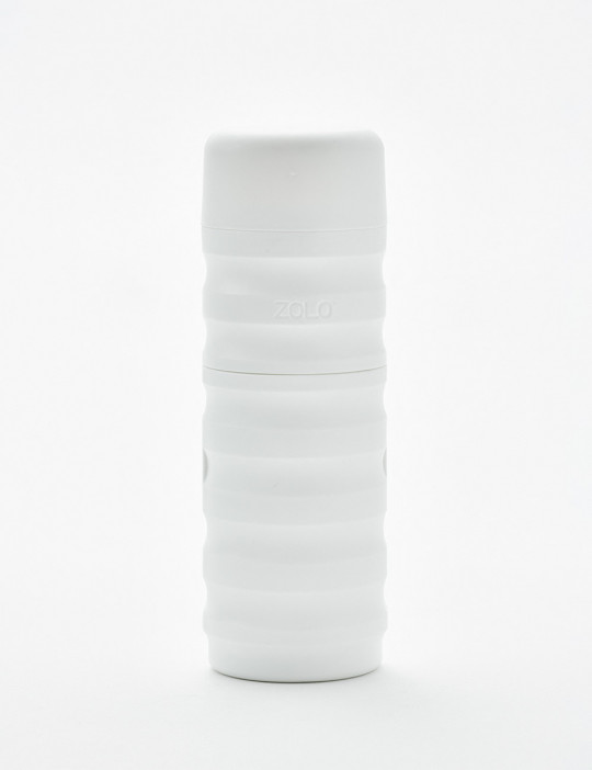 White Male stimulator cup Cobra texture by Zolo