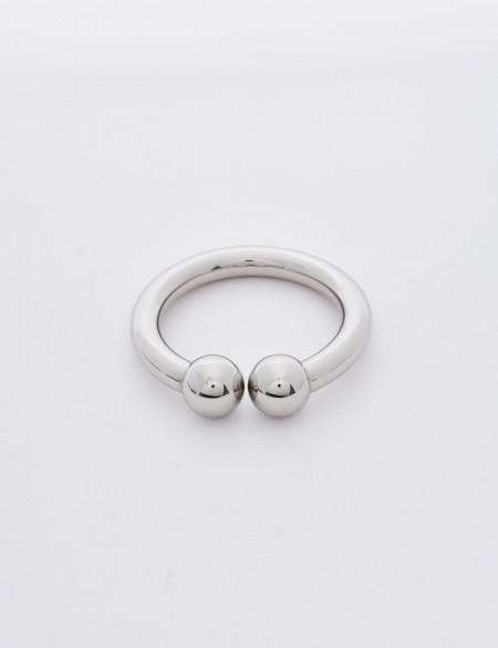 55mm Ze Big Horse Shoe Steel Cock Ring From Dark Line