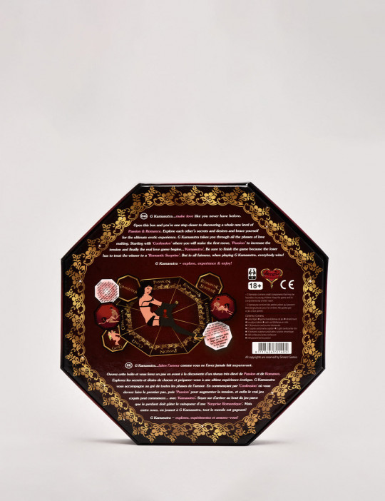 Kamasutra Board Game For Couples packaging