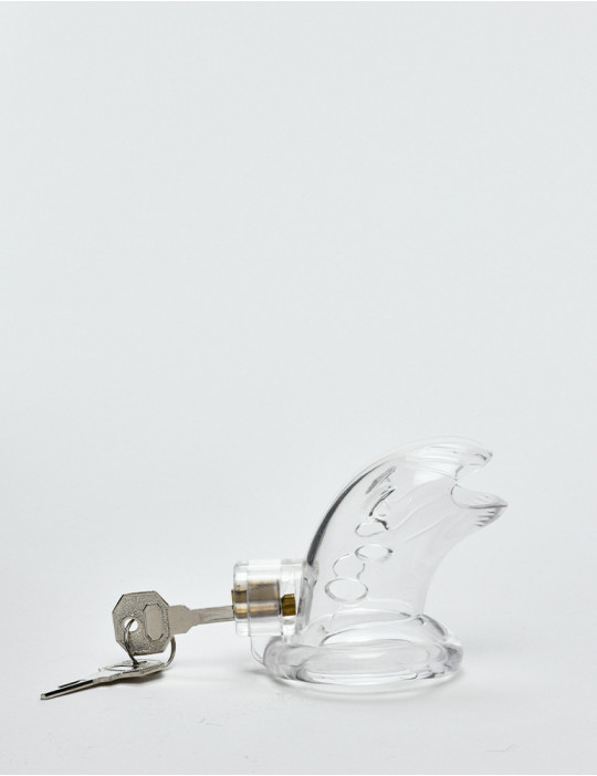 Transparent Chastity Shark Cage by Brutus