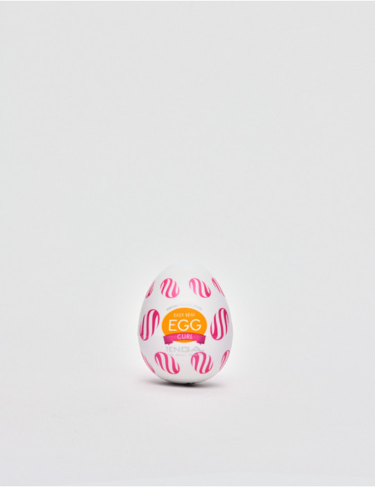 Tenga Egg Masturbator Wonder Curl packaging