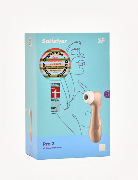 Vibrator SATISFYER Pro 2 Air Pulse pink packaging