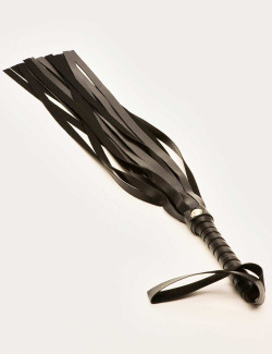 Leather Flogger Whip